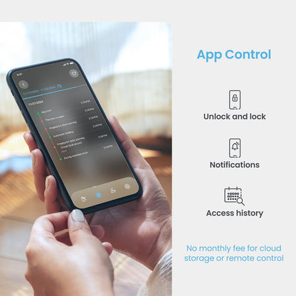 Lockly Visage smart lock, facial recognition + fingerprint, Apple Home Key support.