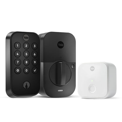 Yale Assure Lock 2 keypad WiFi, smart deadbolt for Airbnb & rentals, app control.